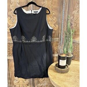 The Limited Black Lace Dress PLUS size 2XL  20w 100% Cotton